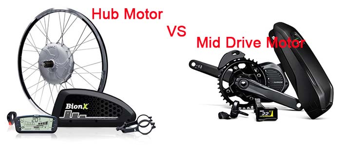 hub vs mid drive motor