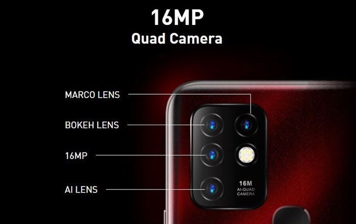 Quad-camera Infinix Hot 10