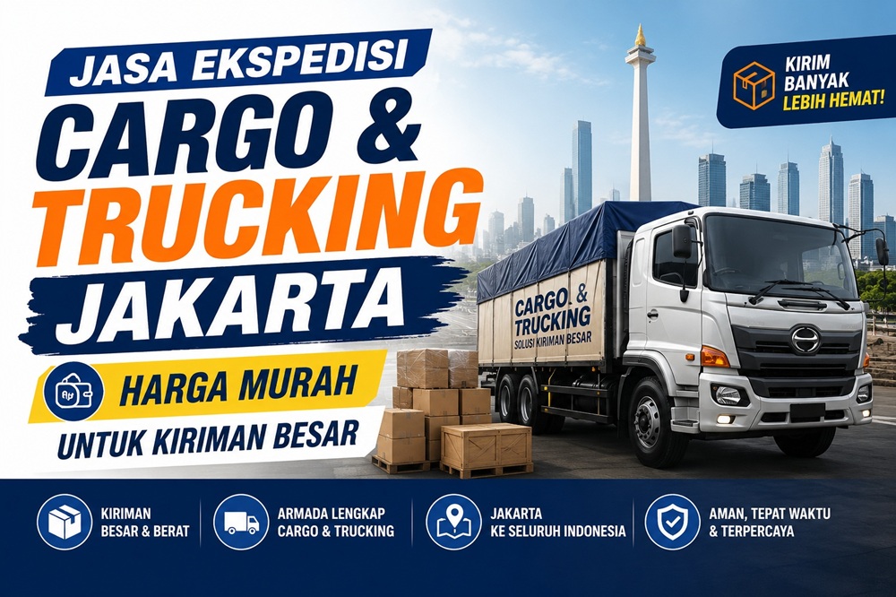 jasa ekspedisi cargo dan trucking murah jakarta